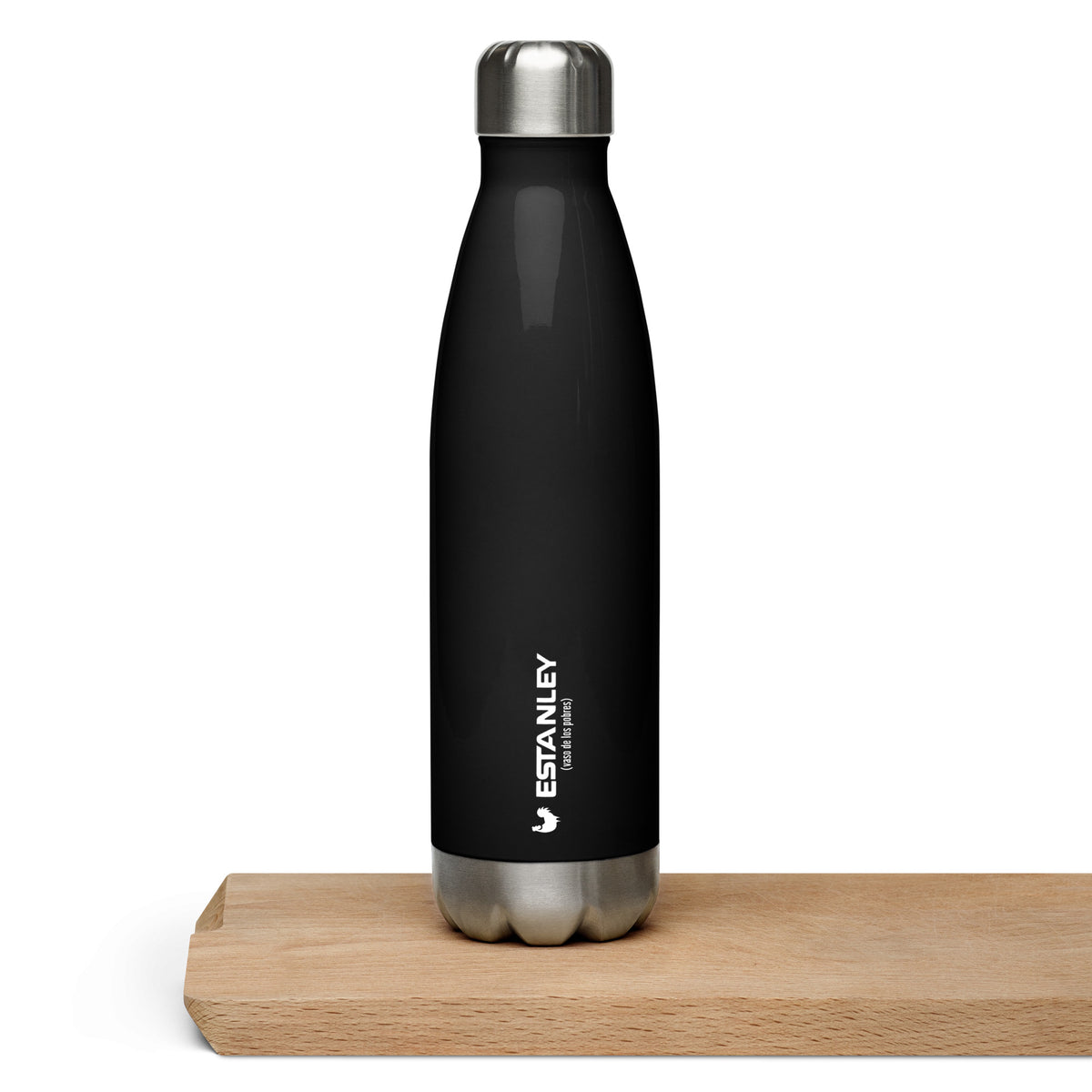 ESTANLEY Black Stainless steel water bottle – Hispanics Be Like