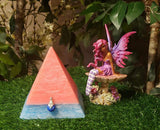 Free Spirit Pyramid Candle