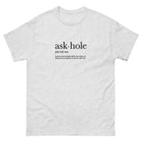 Definition ask*hole Men's classic tee