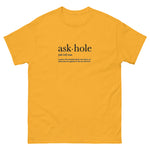 Definition ask*hole Men's classic tee