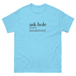 Definition ask*hole Men's classic tee