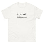 Definition ask*hole Men's classic tee