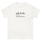 Definition ask*hole Men's classic tee