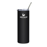 UN ESTANLEY negro y blanco Stainless steel tumbler