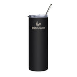 UN ESTANLEY Negro Stainless steel tumbler