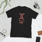 Gemini Rock Short-Sleeve Unisex T-Shirt