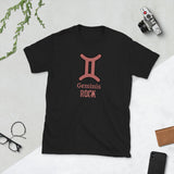 Gemini Rock Short-Sleeve Unisex T-Shirt