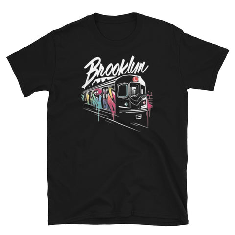 Brooklyn L Train Short-Sleeve Unisex T-Shirt
