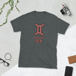 Gemini Rock Short-Sleeve Unisex T-Shirt