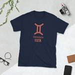 Gemini Rock Short-Sleeve Unisex T-Shirt