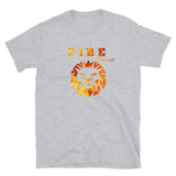 Leo Fire Element Short-Sleeve Unisex T-Shirt