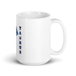 Taurus White glossy mug