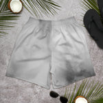 Gray Tye Dye Mexico Men's Athletic Long Shorts