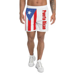 Puerto Rico Rican Men's Athletic Long Shorts