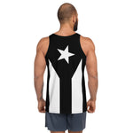 Puerto Rico Black Unisex Tank Top