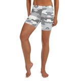 Puerto Rico Gray Camo Women's Shorts