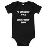I'm not Smiling Baby short sleeve one piece