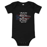 Born in Puerto Rico Baby short sleeve one piece