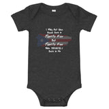 Born in Puerto Rico Baby short sleeve one piece