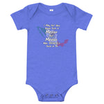 Born in Mexico Baby short sleeve one piece