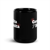 Gordita y Bonita Black Glossy Mug