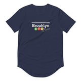 Brooklyn Born Subway Men's Curved Hem T-Shirt