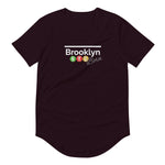 Brooklyn Born Subway Men's Curved Hem T-Shirt