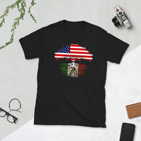 Mexican Roots Short-Sleeve Unisex T-Shirt