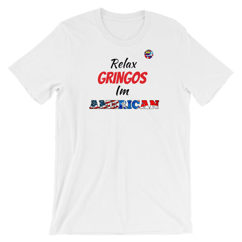 Relax Gringos Puerto Rico Short-Sleeve Unisex T-Shirt
