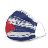 Cuba White Premium face mask