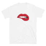 Lip Bite Short-Sleeve Unisex T-Shirt
