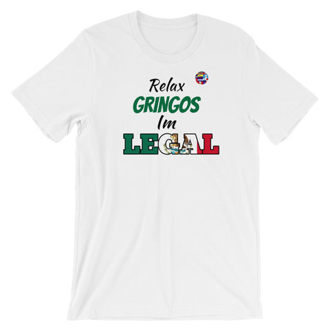 Relax Gringos Mexico Short-Sleeve Unisex T-Shirt