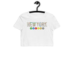 Queens Subway Organic Crop Top