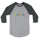 Subway Brooklyn 3/4 sleeve raglan shirt