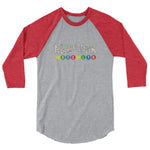 Subway Brooklyn 3/4 sleeve raglan shirt