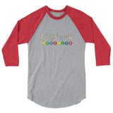Subway Brooklyn 3/4 sleeve raglan shirt