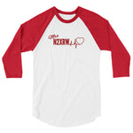 Mrs N2XRW 3/4 sleeve raglan shirt
