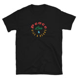 Peace Love & Rice and Beans Short-Sleeve Unisex T-Shirt