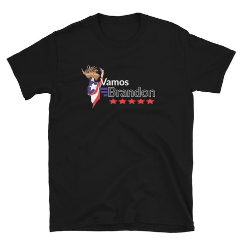 Vamos Brandon Puerto Rico Short-Sleeve Unisex T-Shirt