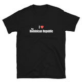 I Love The Dominican Republic Short-Sleeve Unisex T-Shirt