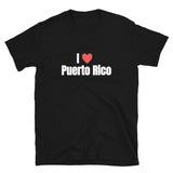 I Love Puerto Rico Short-Sleeve Unisex T-Shirt