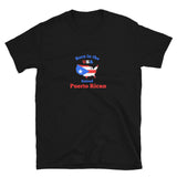 Raised Puerto Rico Short-Sleeve Unisex T-Shirt