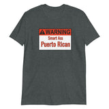 Warning Puerto Rican Short-Sleeve Unisex T-Shirt