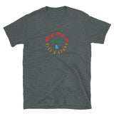 Peace Love & Rice and Beans Short-Sleeve Unisex T-Shirt