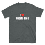I Love Puerto Rico Short-Sleeve Unisex T-Shirt