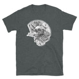 Rose Skull Short-Sleeve Unisex T-Shirt