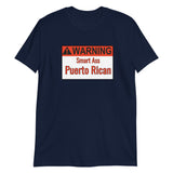 Warning Puerto Rican Short-Sleeve Unisex T-Shirt