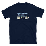 Subway Bitch Please New York Short-Sleeve Unisex T-Shirt