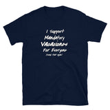 Mandatory Vacaciones Short-Sleeve Unisex T-Shirt