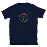 Peace Love & Rice and Beans Short-Sleeve Unisex T-Shirt